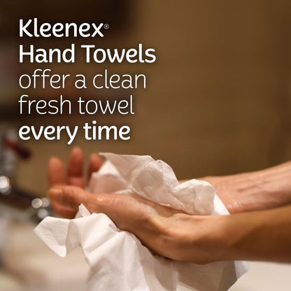 Kleenex Disposable Paper Hand Towels - Luxurious Cleanliness in Every Box, 360 Total Towels (6 Boxes of 60)
