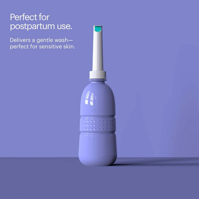 Gospa Travel Bidet GS-70 Easy-To-Use Portable Bidet with Convenient Nozzle Storage, Travel Bag, 400 Ml Capacity, and Angled Nozzle Spray