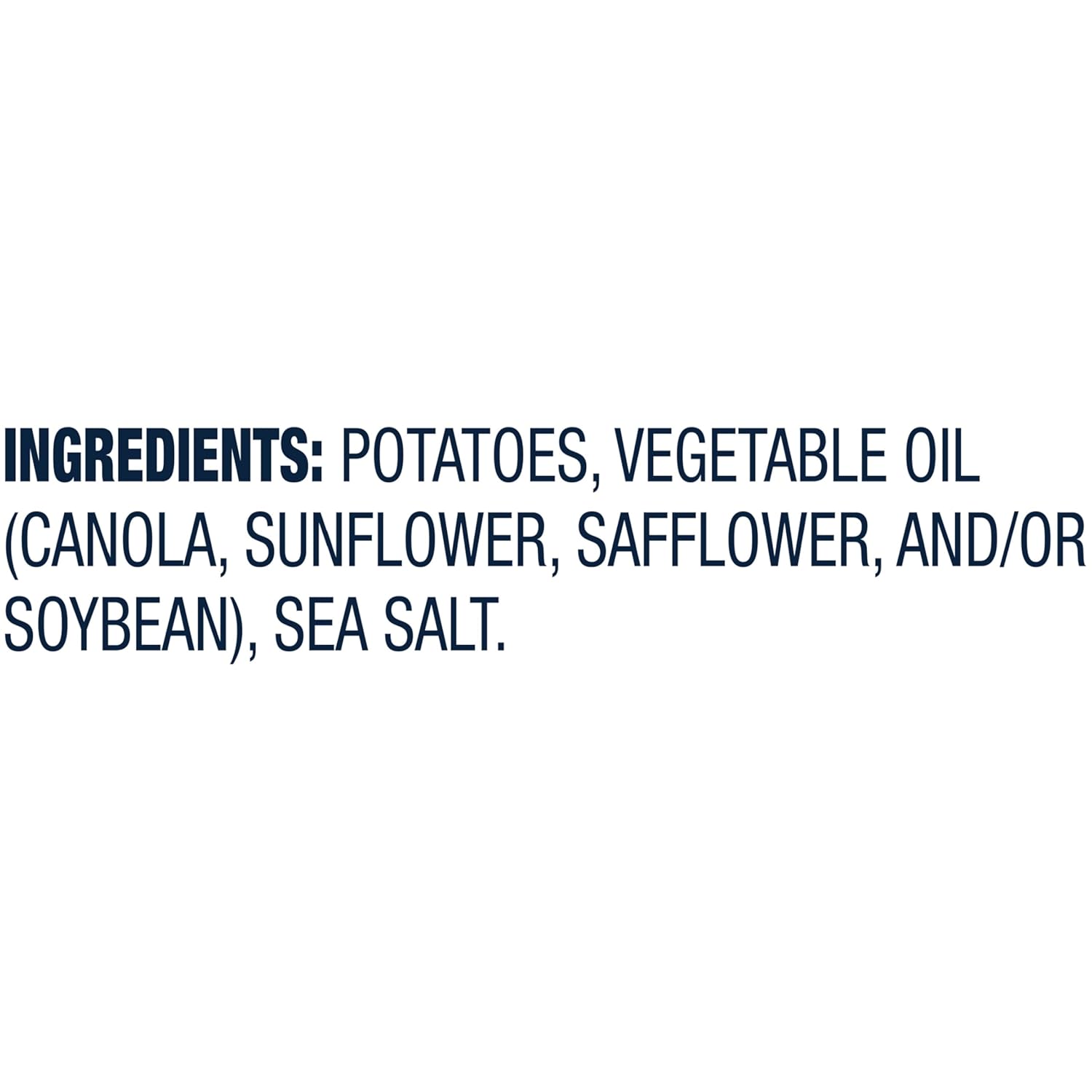 Potato Chips, Less Fat Original Kettle Chips, 1 Oz Snack Bags, 10 Ct