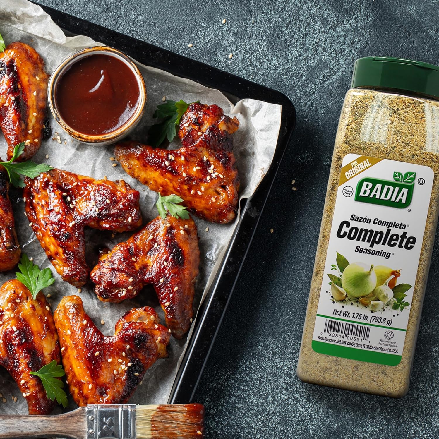 Elevate Your Cooking with Badia Complete Seasoning - 28 Oz All-Purpose Spice Blend of Garlic, Onion, Herbs & More!